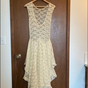 Free People lace slip dress